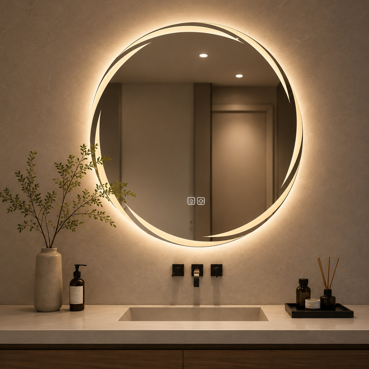 LED Touch Sensor Mirror - image 2
