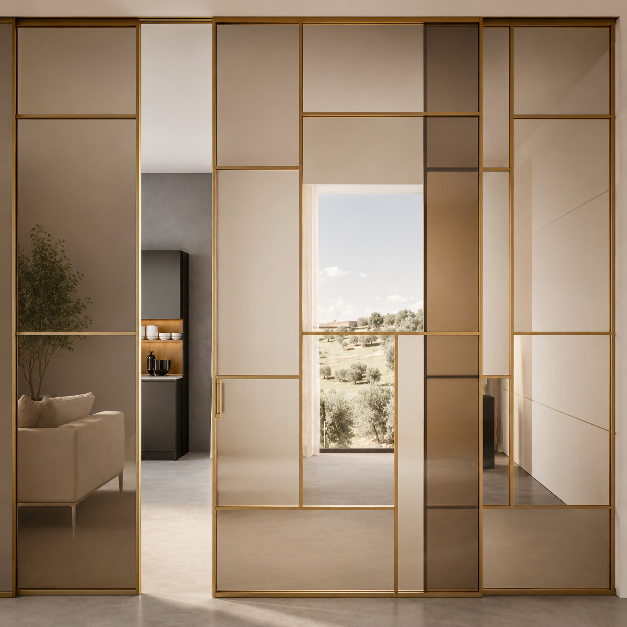 PVD Mirror Capsule Partition - image 2