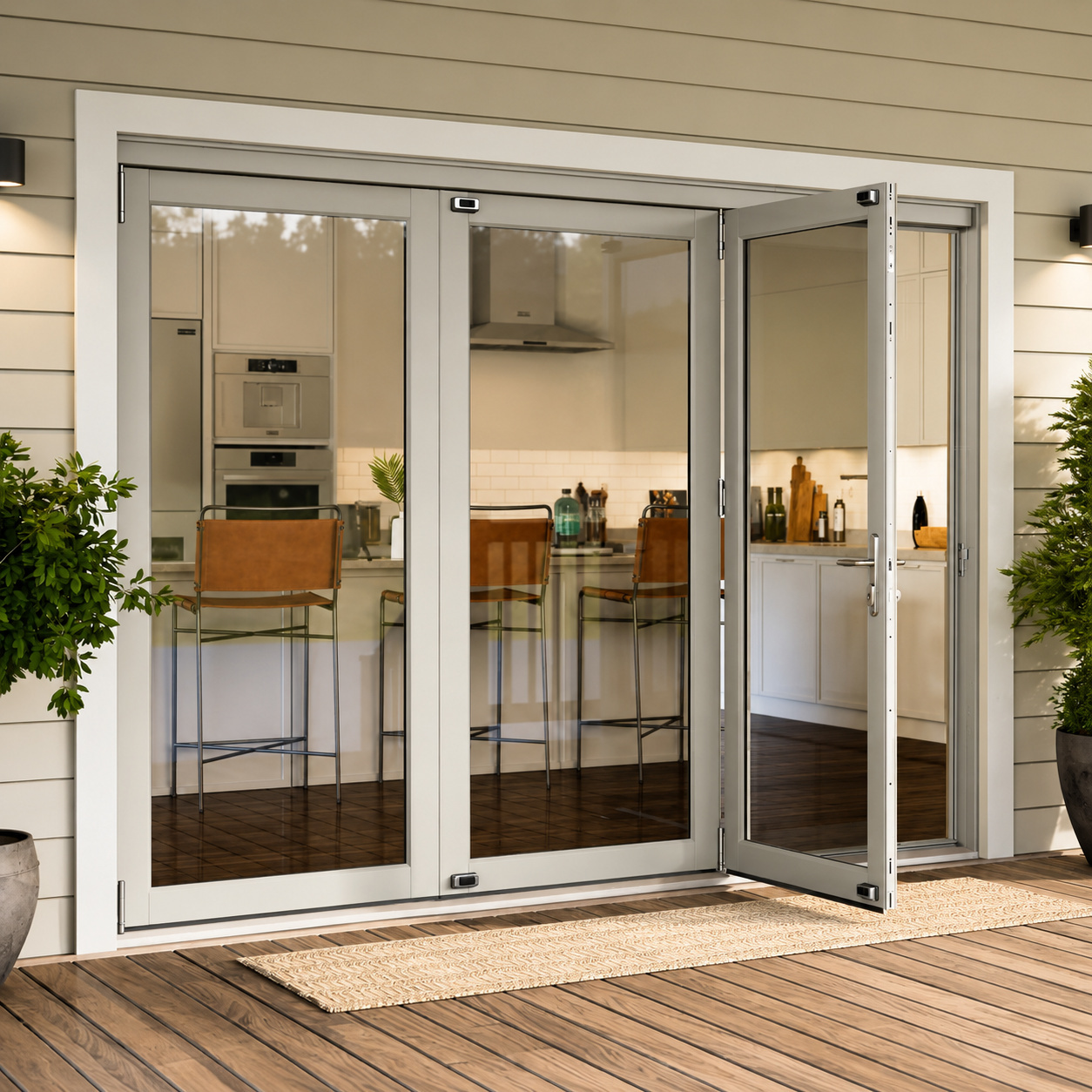 UPVC French Openable Door