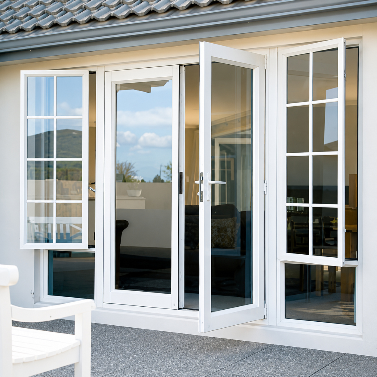 UPVC French Openable Door - image 2