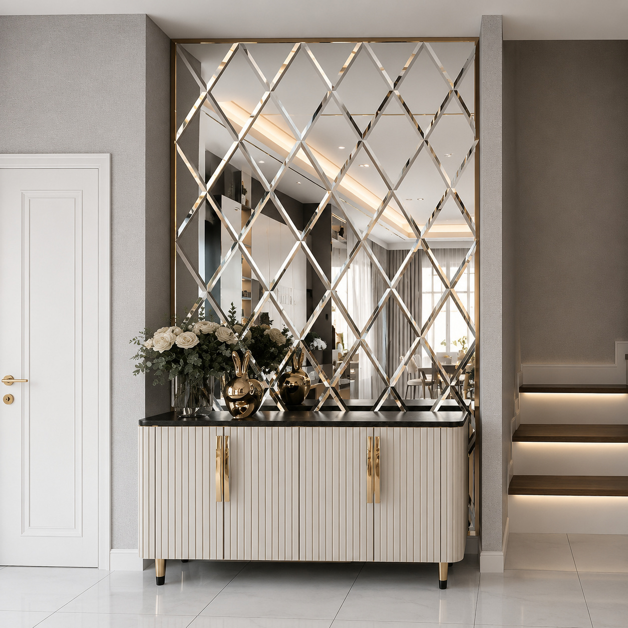 Wall Decor Diamond Glass - image 3