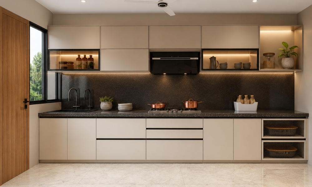 Straight Kitchen