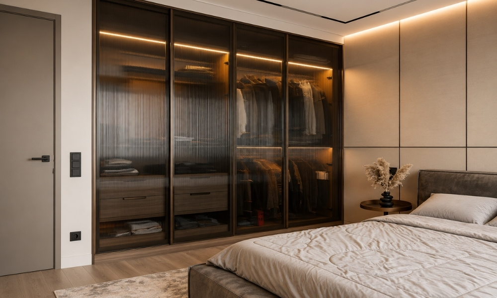 Glass Wardrobes