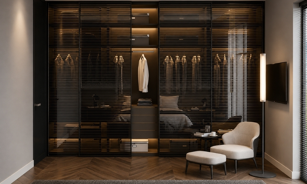 Glass Wardrobes