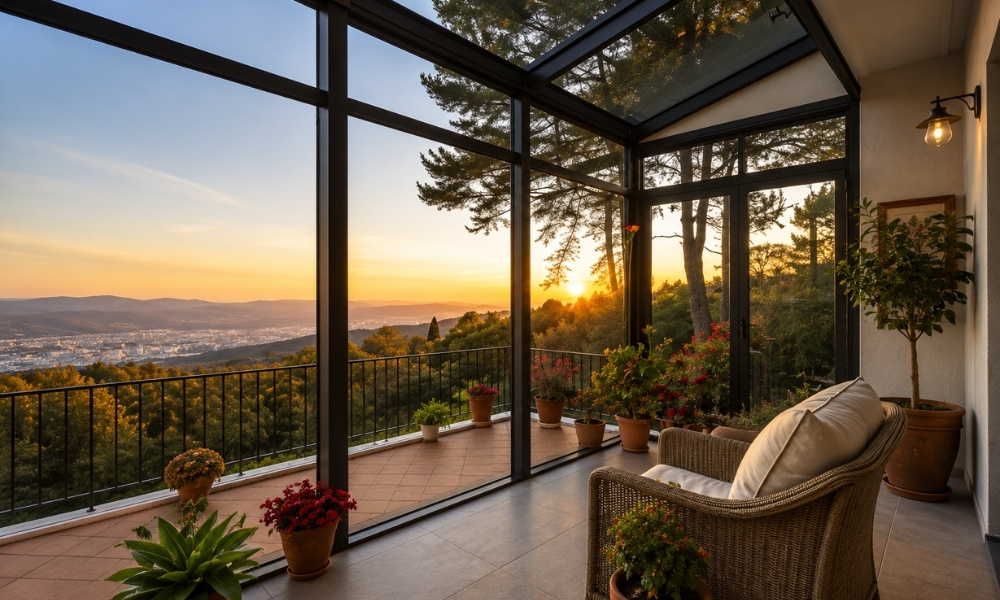 Enclosed (Sunroom) Balcony
