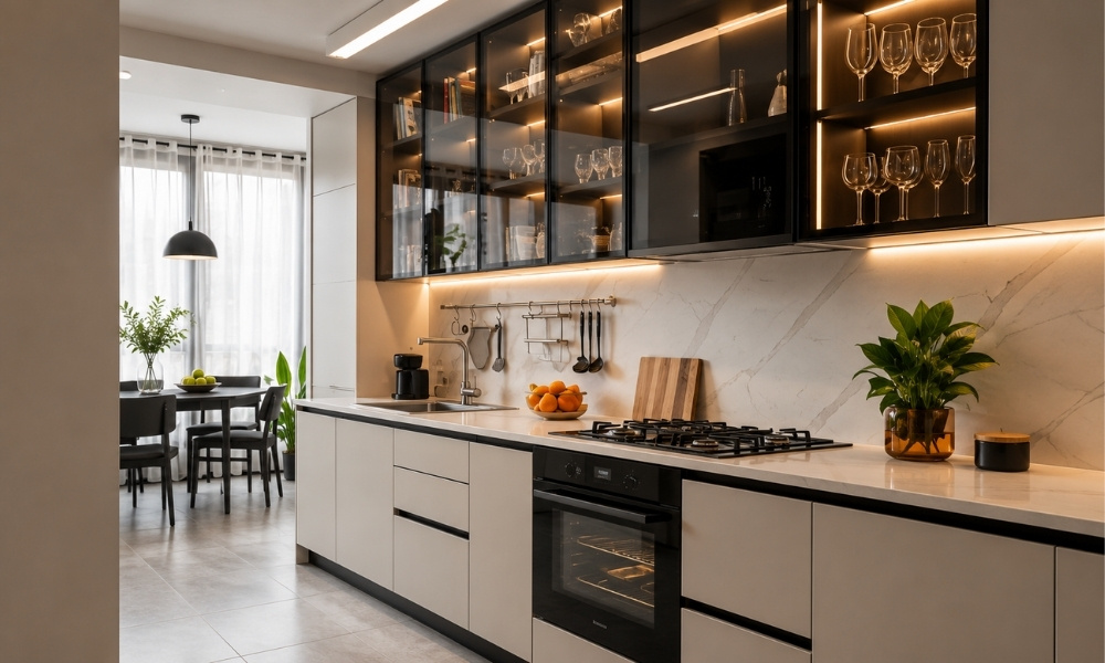 Lacquared Glass Finish