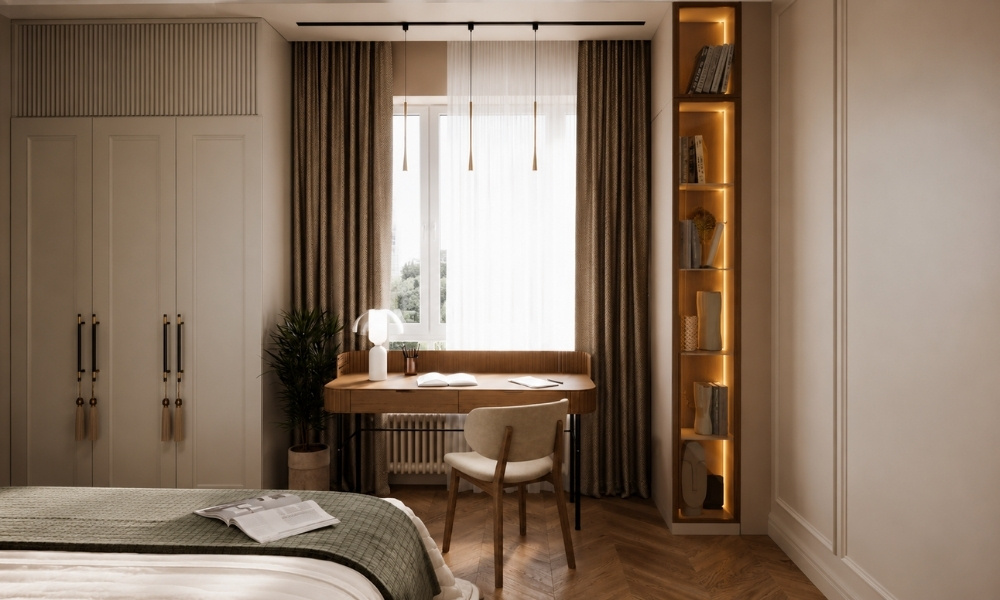 Pleasant bedroom