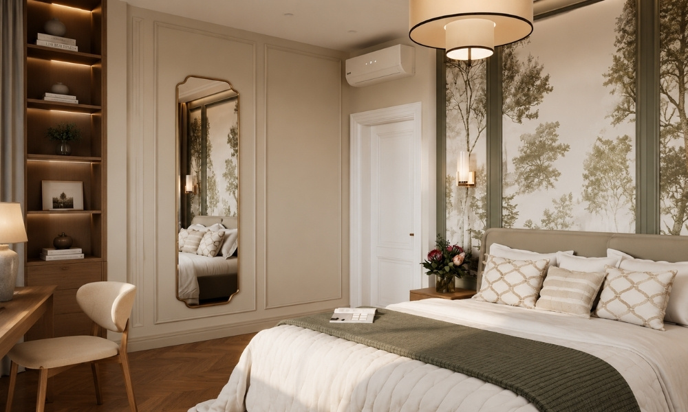 Pleasant bedroom