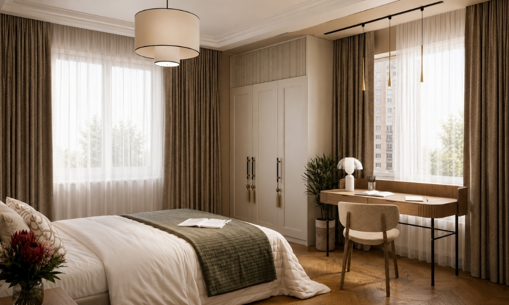 Pleasant bedroom