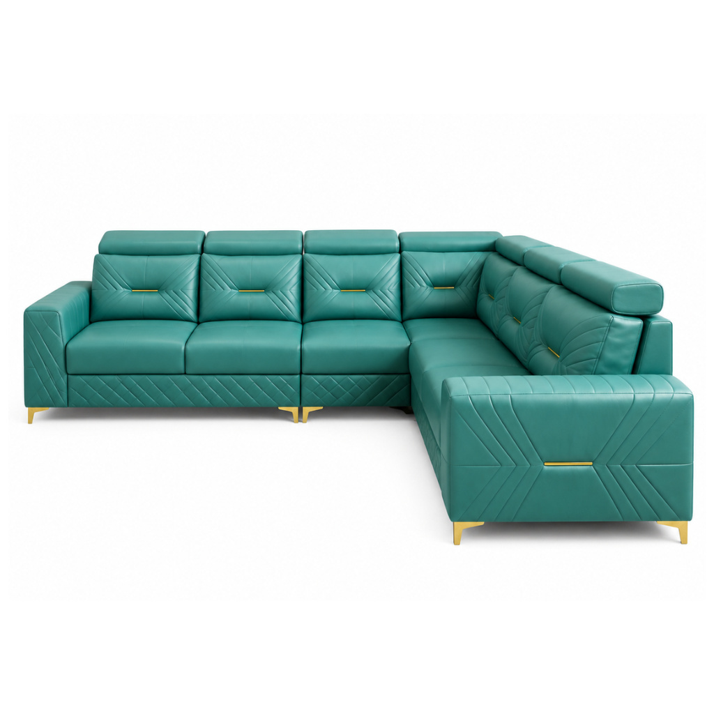 Aqua Elite L-Shape Recliner Sofa - image 2