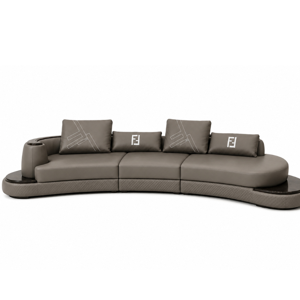 Luna Curve Designer Sofa - image 3