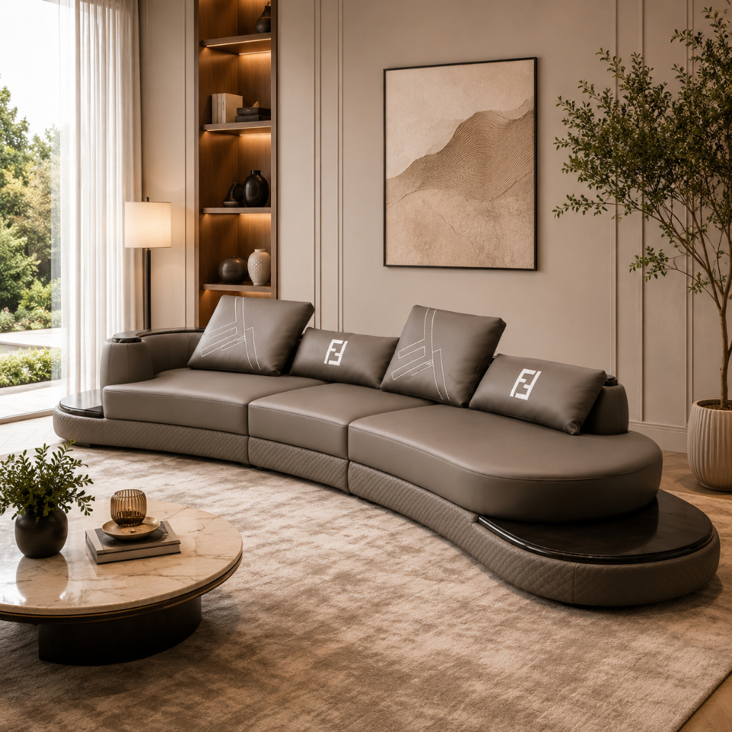 Luna Curve Designer Sofa