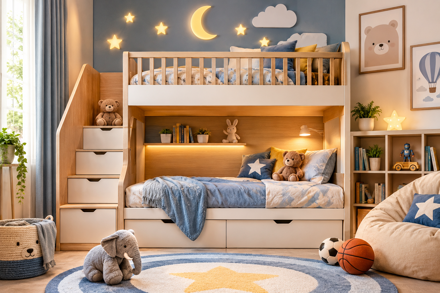 Bunk Bed Trends Interior Designers Recommend for Kids’ Rooms